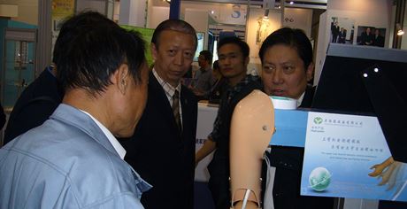 In 2012, our company participated in Qingdao International Rehabilitation Equipment Expo